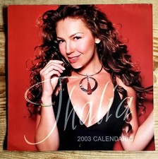 Vintage Thalia Wall Calendario NOS 2003 (Still Sealed) picture