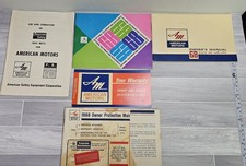 1968 AMC AMX Javelin Original Owner's Manual Accessories Catalog Warranty Lot picture