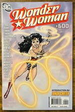 WONDER WOMAN 600 NM GORGEOUS GEORGE PEREZ COVER DC COMICS 2010 picture