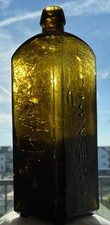 ANTIQUE BOTTLE DR. TOWNSEND’S /SARSAPARILLA / ALBANY, N.Y. OLIVE GREEN MEDICINE picture