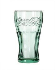Libbey Coca Cola Glasses 6.25 oz FULL CASE of 12 SMALL OJ Size Retro Diner Style picture