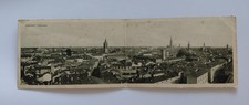 c1910s Cremona Italy Double Panoramic Fold-Out Postcard Antique City View picture
