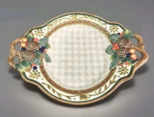 Vintage Fitz and Floyd Home Fragrance Christmas Holiday Platter 16