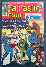 Fantastic Four #27 - Dr. Strange Sub-Mariner Marvel 1964 Comics picture