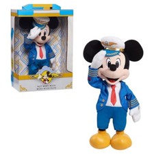 NWT Mickey Mouse D23 Plush Captain Saluting Pilot Blue Cathay Pacific Airways picture
