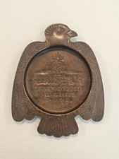 1940s Maisel's Indian Trading Post Copper Thunderbird Ashtray Albuquerque NM. picture