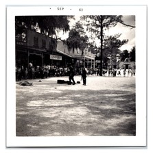 Vintage 1963- 6 Gun Town Amusement Park - Ocala, FL Original Snapshot Photo picture