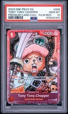 ONE PIECE PREMIUM CARD COLLECTION -ONE PIECE FILM RED- TONY TONY CHOPPER PSA 10 picture