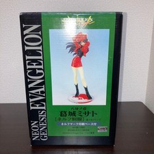 Kurushima 1/8 Misato Katsuragi NERV Uniform Garage Kit Figure W/BOX F/S FEDEX 2 picture