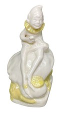 Belleek Irish Leprechaun Figurine Mushroom Elf Pixie Sprite Fay 6th Green Mark picture