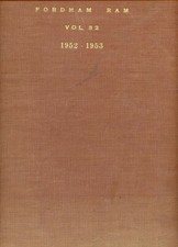 1952-53 Fordham College New York Ram Journal - Class News, Events, Sports + picture