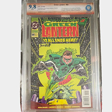 Green Lantern #50 DC 1994 Direct Edition CBCS 9.8 Signed Darryl Banks picture