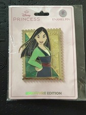 Mulan Pink a La Mode (PALM) Royal Stamp Wave 7 Jumbo Pin RARE LE 400 *IN HAND* picture