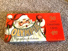 Vtg Hawthorne Sommerfield Christmas Cards Box 29 Unused w/envelopes picture