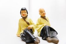 Vintage MCM Chinese Plaster figurines picture