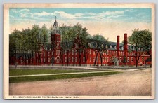 St. Joseph's College (Seminary) Teutopolis Illinois Postcard picture
