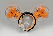 2021 Disney Parks Mickey Halloween Light Up Balloons Ears Headband NWT picture