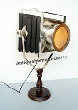 Vintage Classical Industrial Nautical Camera Spotlight Big Table Lamp Home Decor picture