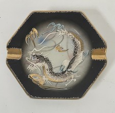 Vintage Japanese Moriage Dragonware Ashtray  picture