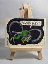 Vintage 1975 Topps Marvel Comic Book Heroes Stickers Dr. Octopus **2 Asterisks picture