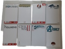 8 Copy lot  Marvel Blank Sketch Cover Variants SUPERMAN BATMAN civil war GOTG picture
