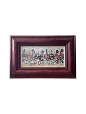 Jedd’s “Beating Retreat-Nine Scottish Laddies” Framed Print picture
