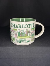 Starbucks Charlotte Been There Series Collection 14oz Coffee Tea Mug Cup picture