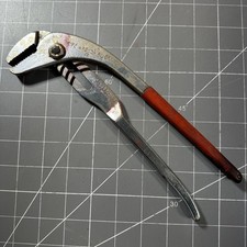Vintage J.A. Sexauer 10 Inch Pipe Wrench Rare New York USA Plumbing Tool picture