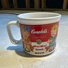 Campbell's Condensed Soup “Mm Mm Good” Westwood Mug 1998 White/Red picture