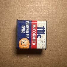 McCormick Vintage Pumpkin Pie Spice 1 1/8 Ozs Empty Spice Tin picture