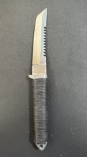 Vintage Taylor/Seto Japan HALOWAID Surgical Sawback Survival Knife Fixed Blade picture