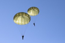 U.S. Armed Forces 35' Personnel Parachute W/O Lines picture