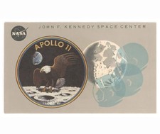 APOLLO 11 LAUNCH TICKET #39 ~ NASA Moon Mission 1969 * Official Ticket + MORE picture