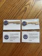 (2) Buffalo Bills Highmark Stadium Inaugural Season 2026 Gold Key Pin picture