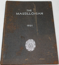 1931 Washington High School Massillon Ohio Vintage Original Hardcover Yearbook picture