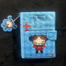 Vintage Pucca Funny Skydiving 6-Ring Binder Agenda Diary Set Unused Y2K Vooz 6x4 picture