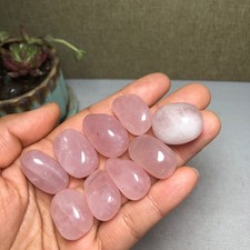 9pcs Rare Natural rose pink Crystal Semi-Precious stone specimens 76g A3165 picture
