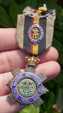 Dated 1930 Sterling Royal Masonic Benevolent Institution for Boys Jewel - 20.5g. picture