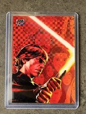 Star Wars Topps Chrome Galaxy 2026 - LUKE SKYWALKER #39 - X-FRACTOR /10 Puzzle picture