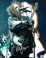 Robert Smith Signed Autograph The Cure 11x14 Photo BAS Beckett picture