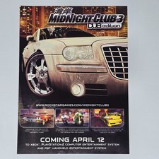 Midnight Club 3 Dub Edition Xbox PlayStation 2 PS2 PSP Authentic Magazine Ad picture