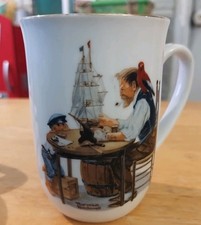Vintage 1982 Norman Rockwell Museum Mug 