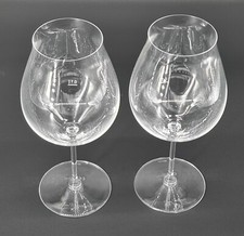 2 x Dom Perignon Champagne Riedel Crystal Glasses 0.1L Pinot Noir Glass 3698 picture