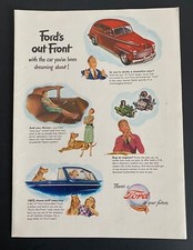 1947 Ford Magazine Print Ad Car You've Been Dreaming About picture