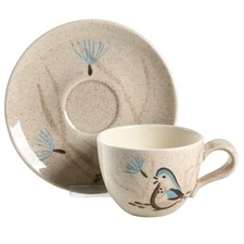 Red Wing Bob White Cup & Saucer 607838 picture
