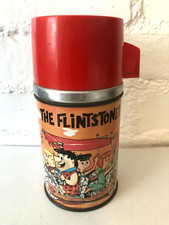 1962 The Flintstones Lunchbox Thermos by Aladdin picture