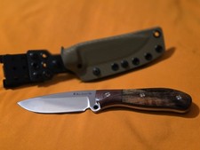 Busse Game Warden INFI Blade Custom Shop W/Buy Brown Custom Kydex Sheath picture