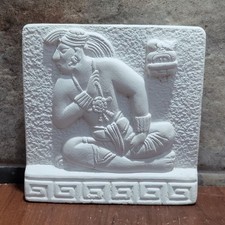 Dorfmans Art Lord Zac King of Bonampak Tile Plaque Decorative Art picture