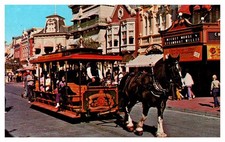Bay Lake FL postcard HORSE DRAWN STREETCAR MAIN STREET USA WALT s/06 AR2974 picture