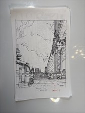 ULTIMATE AVENGERS Production Art Handwritten Notes Storyboards AA1 UA4 picture